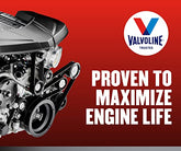 Valvoline Full Synthetic High Mileage with Enhanced MaxLife Technology 0W-20 12 QT Garage Box